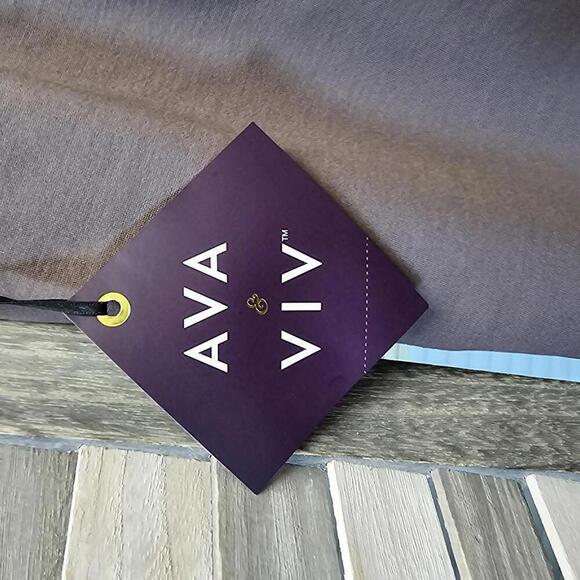 Mid Rise Skinny Ponte Pants | Ava & Viv | 4X (28W-30W) - Picture 5 of 9